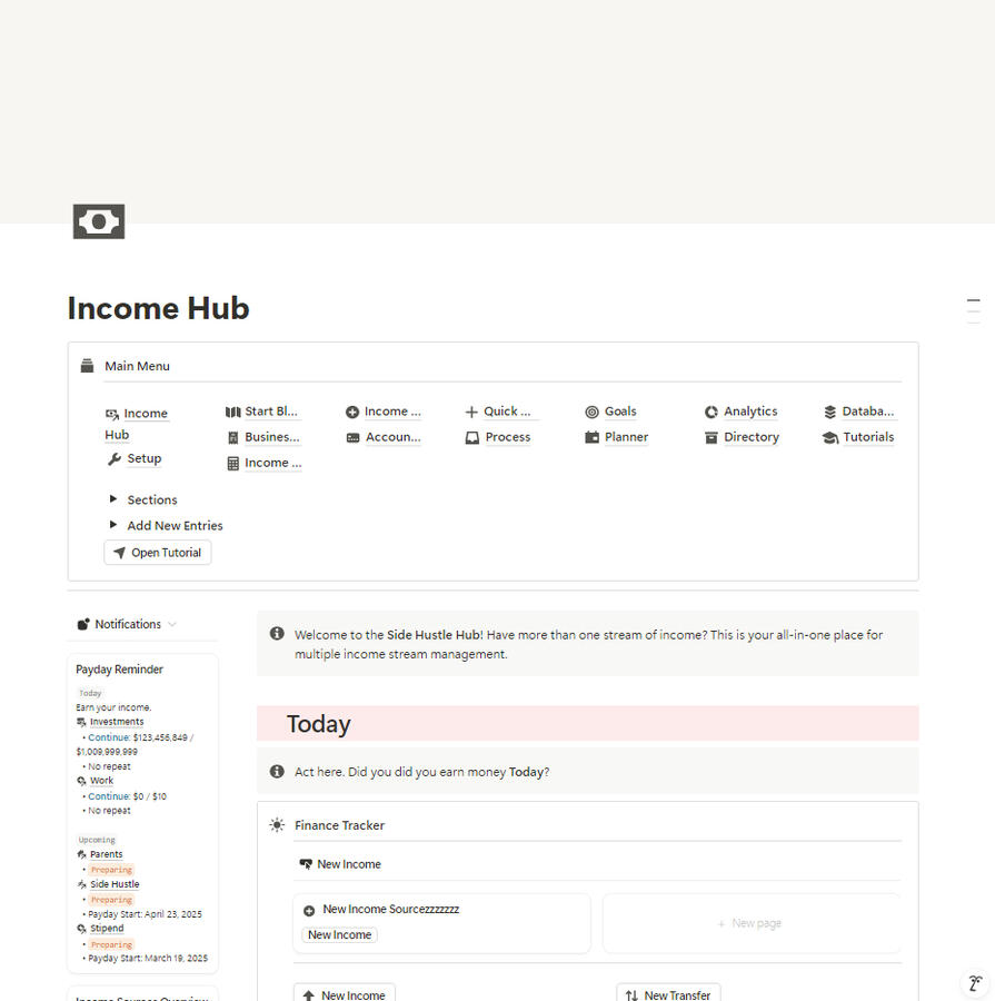 Income